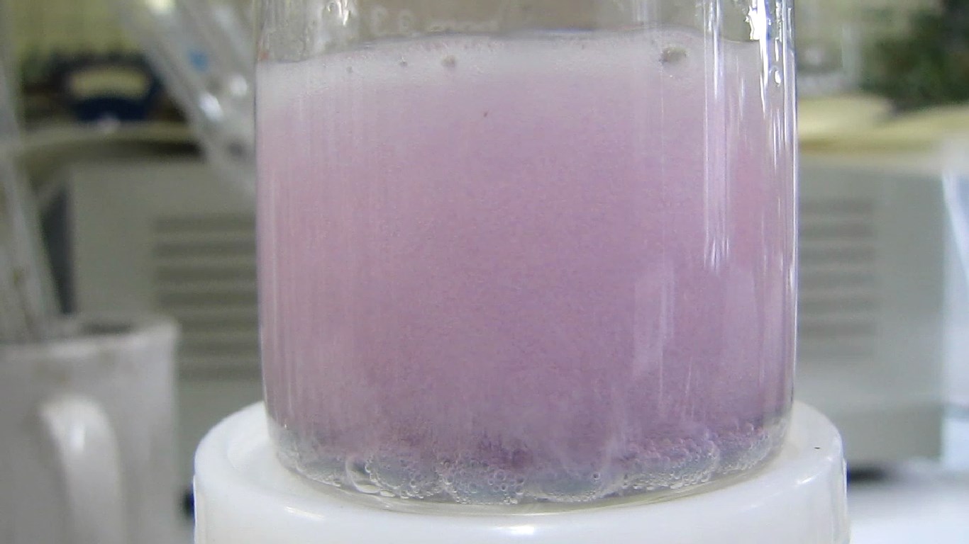         . Reduction of potassium permanganate by zinc and sulfuric acid)